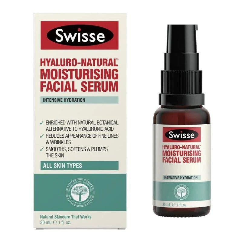 Swisse Hyaluro Natural Moisturising Facial Serum 30ml