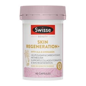 SWISSE BEAUTY SKIN Tái sinh+ với Ala & Cinnamon 60 viên