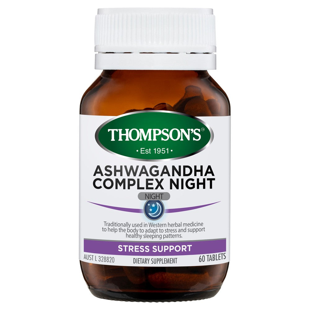 Ashwaganda Complex ของ Thompson 60 เม็ด 60 เม็ด