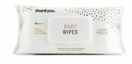 Thankyou Thick Baby Wipes 80 Pack