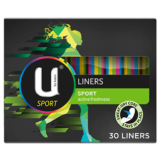 u by Kotex Sport Liners 30班轮