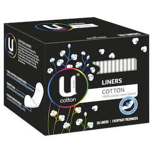 U by Kotex Cotton Liners 26 liners